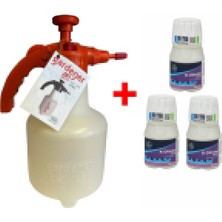 Bayer 3 Adet K-Othrine SC50 50ML Kene, Karınca,kırkayak, Ilacı ve 2 LT Gardener Basınçlı ilaçlama  Pompası