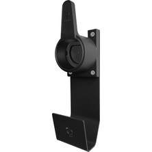 Egnio Type2 Ev Holderand Hanger''black''/elektrikli Araç Tip2 Soket Uyumlu Kablo Toparlayıcı ve Metal Askı