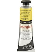 Daler Rowney Georgian Yağlı Boya 38ML 617 Cadmium Yellow Pale Hue