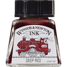 Winsor & Newton Drawing Ink Çini Mürekkebi 14ML 227 Deep Red