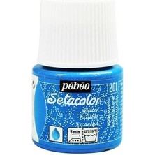 Pebeo Glitter (Simli) Kumaş Boyası 201 Aquamarıne 45 ml