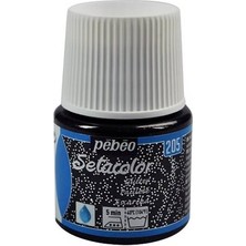 Pebeo Glitter (Simli) Kumaş Boyası 205 Onyx 45 ml