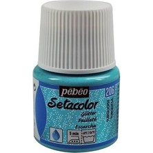 Pebeo Glitter (Simli) Kumaş Boyası 206 Turquoıse 45 ml