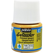 Pebeo Setacolor Opak Kumaş Boyası 45ML 62 Shimmer Rich Gold
