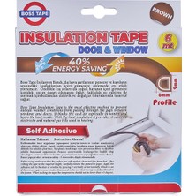 Boss Tape 4194 Kapı Pencere Izolasyon Bandı 15MMX5M Kahve