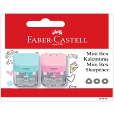 Faber-Castell Minibox Kalemtraş Pastel 5140381926  1 adet