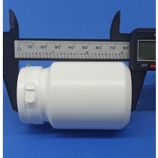 100 ml Yırtılır Kapak Sakız-Numune-Ilaç-Tarım-Ecza-Tablet-Hap-Kapsül Plastik Kutu Şişesi