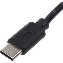 Haibeishe USB C Pd Type Erkek 12V Araç Araç Çakası Soketi Kadın Adım Kablosu - Siyah (Yurt Dışından)