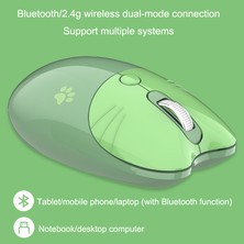 Hezhixing Çift Modlu 2.4g Kablosuz Fare Bluetooth (Yurt Dışından)