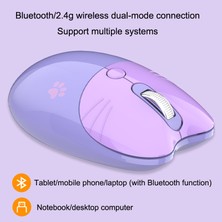 Hezhixing Çift Modlu 2.4g Kablosuz Fare Bluetooth (Yurt Dışından)