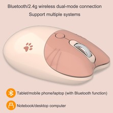 Hezhixing Çift Modlu 2.4g Kablosuz Fare Bluetooth (Yurt Dışından)