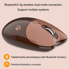 Hezhixing Çift Modlu 2.4g Kablosuz Fare Bluetooth (Yurt Dışından)