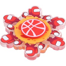 Zhkj Shop Fidget Spinner Stres Azaltıcı Anti Anksiyete Oyuncak - Kırmızı (Yurt Dışından)