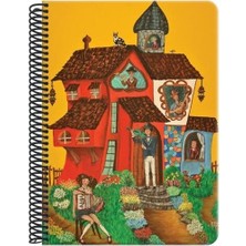 Çınar Defter Ezo Sunal Serenad Sert Kapak 17*24 120 Yaprak Çizgili