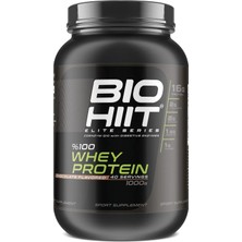 Biohiit Nutrition Whey Protein Tozu - 1000 gr - 40 Servis - Çikolata Whey 1000G Cikolata