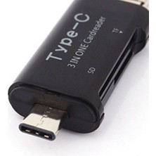 Teenspirit A Otg Type-C Kart Okuyucu USB 3.0 A Micro Combo To Tf Sd (Yurt Dışından)