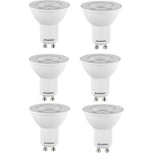 Sylvania 4.2W GU10 Beyaz Işık LED Ampul 6'lı Paket 6500K