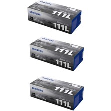 Samsung MLT-D111L Xpress SL-M2078FW Orjinal Toner 3'lü Avantaj Paket 3*1,800 Sayfa Kapasiteli  NI158
