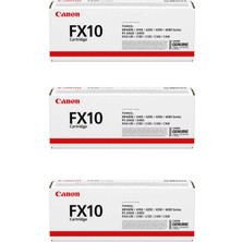 Fx-10 I-Sensys MF-4650 Orjinal Toner 3'lü Avantaj Paket 3*2,000 Sayfa Kapasiteli NI123