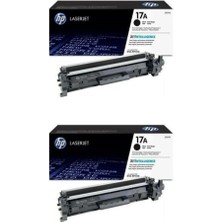 Hp CF217A  Laserjet Pro M102 2'li Orjinal Yazıcı Toneri 2*1,600 Sayfa NI51