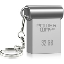 Powerway 32 GB USB 3.0 Yüksek Hızlı Metal Mini Usb Flash Bellek