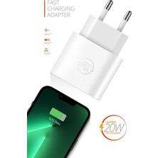 Powerway  RX20 Pd 20W Yeni Nesil Orjinal Iphone X-11-12-13 Pro Pro Max Uyumlu Hızlı Şarj Başlığı