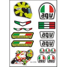 Gogo A4 Sticker 036 Tek Paket Çoklu Sticker