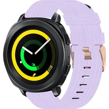 Szykd Samsung Gear Sport İçin 20 mm. Naylon Dokuma Saat Bandı - Çok Renkli (Yurt Dışından)