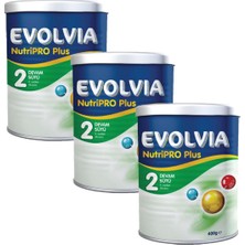 Evolvia Nutripro Plus 2 Bebek Maması 400 gr x 3 Paket