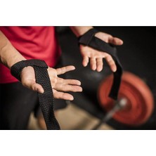 444 Marka Ağırlık Kaldırma Kayışı Wrist Strap Fitness Crossfit Halter Kayışı / Lifting Straps