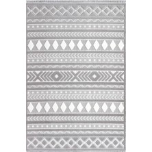 Ipek Mekik Halı Almond Füme Bej Iskandinav Kilim