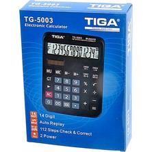 Tıga TG-5003 Hesap Makinası 14 Digit