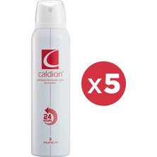 Caldion Kadın Deodorant 150 ml x 5 Adet