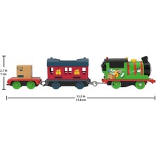 Fisher-Price Thomas ve Arkadaşları Büyük Tekli Tren Percy's Maıl Delıvery HMK04 - HFX97