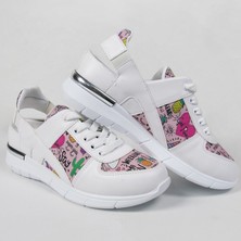 Nur Ortopedi Unicorn Desenli Bağcıklı Ortopedik Spor Sandalet