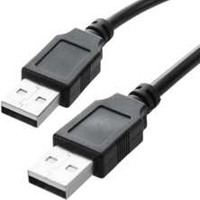 Concord Usb-A To Usb-A 50 cm Iki Ucu Erkek Çift Taraflı USB 2.0  Bağlantı Kablosu