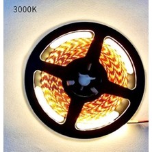 Tawitec Şerit Led İç Mekan Gün Işığı - 2835 Smd Led – 12 Volt - 3000K - Metrede 60 Led - 5 Metre