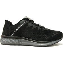 Lumberjack Gri Siyah Bağcıklı Sneakers Spor Ayakkabı