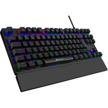 GameBooster GM10B Tactic RGB Bileklikli 88 Tuş Mekanik Oyun Klavyesi