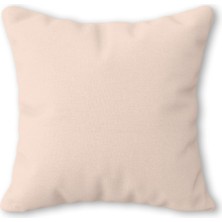 Moda Butik Dekoratif Düz Renk Kırlent Kılıfı