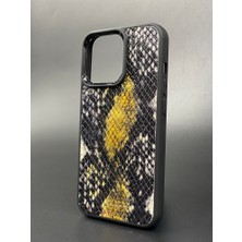 iPhone 13 Pro Kılıf Desenli Hakiki Deri Tam Uyumlu Telefon Kılıfı