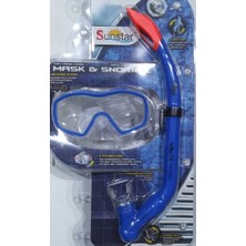 Yüzücü ve Dalgıç Maske Snorkel Set