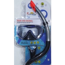 Yüzücü ve Dalgıç Maske Snorkel Set