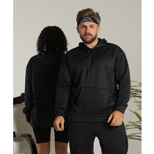 BAV Butik Ayvitrin Sevgili Çift Kombini Oversize Scuba Kapşonlu Sweatshirt