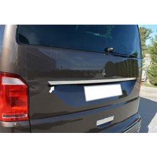 Aktif Krom Volkswagen Transporter T6 Plaka Üstü Çitası Krom 2015 2016 2017 2018 2019 2020