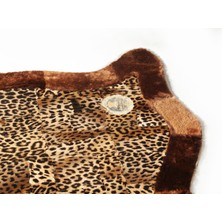 Dericibey Leopar Desenli Doğal Derihalı 120 x 180 cm