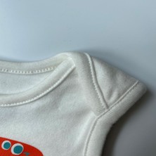 Panda Boutique Oeko-Tex Class 2'li Erkek Bebek Atlet Zıbın Body Cotton 3 Çıtçıt Zarf Yakalı