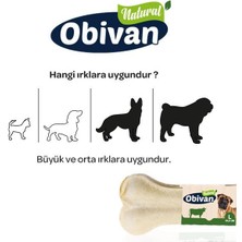 Obivan Beyaz Pres Kemik 20,5 cm 150 gr