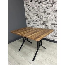 Evko Mobilya Yemek Masası Mutfak Masası Balkon Masası 120 x 80 cm