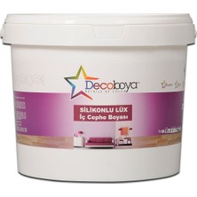 Decoboya Silikonlu Lüx Silinebilir Mat İç Cephe Duvar Boyası 3 Kg